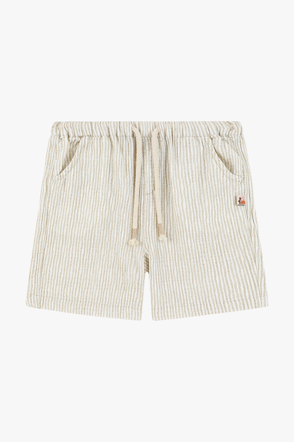 wirrawirra newborn clothes striped shorts oatmeal 24 Summer Boys Essentials New Arrivals Shorts