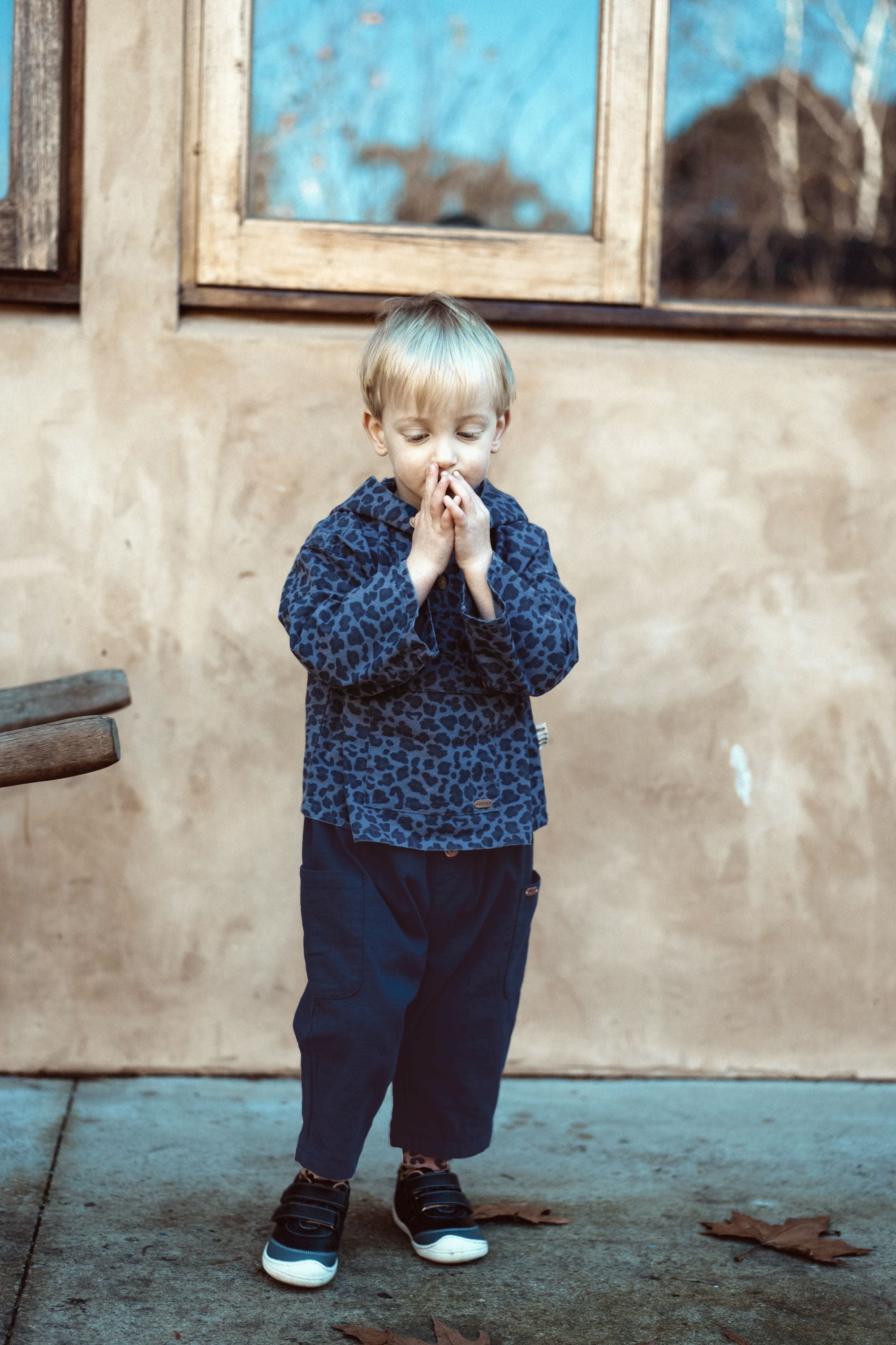 wirrawirra gender neutral newborn clothes double pocket pant cobalt blue 24 Autumn Autumn Boys Girls Leggings New Arrivals Spring Trousers