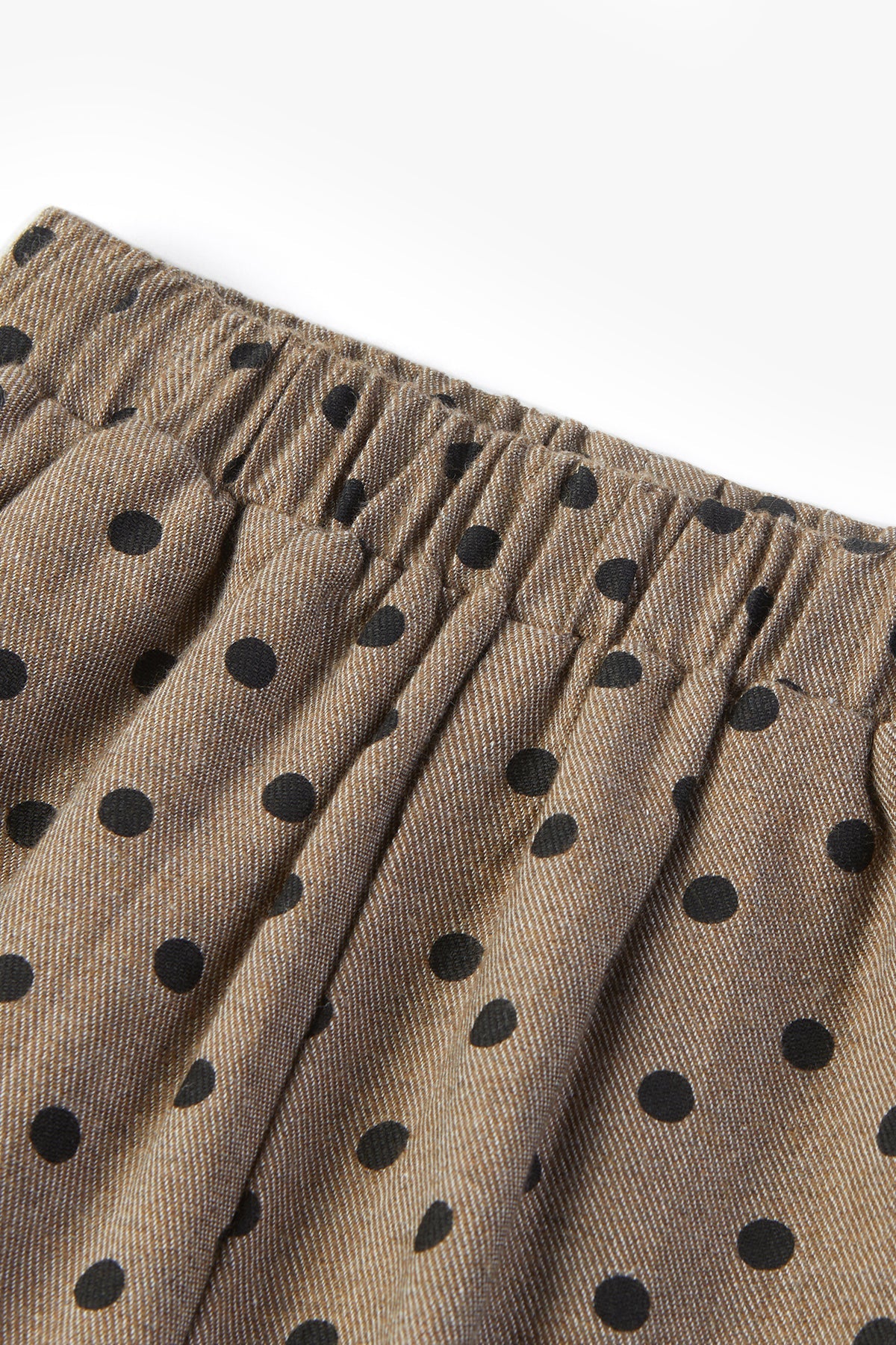 wirrawirra baby boy clothes polka dot wide leg pant brown polka dot 24 Autumn Autumn Boys Girls Leggings New Arrivals Spring Trousers