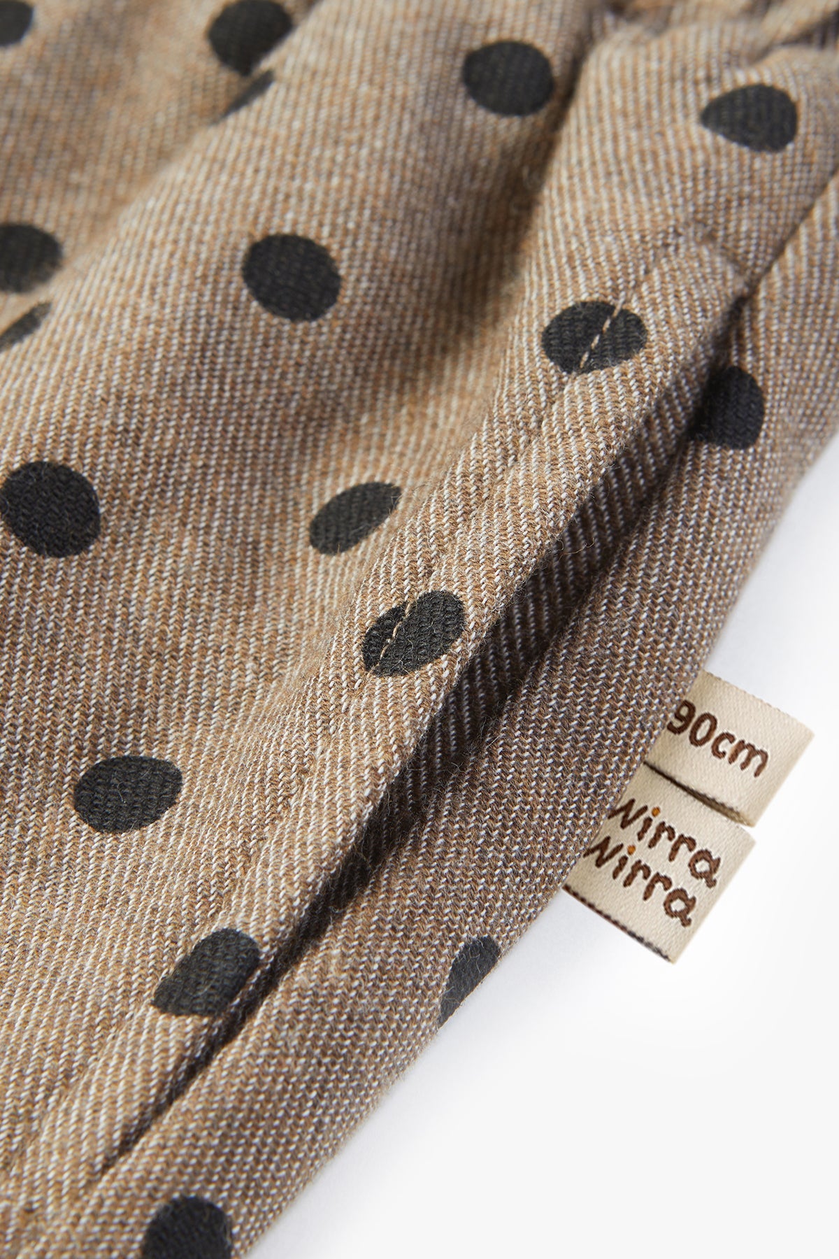 wirrawirra premature baby clothes polka dot wide leg pant brown polka dot 24 Autumn Autumn Boys Girls Leggings New Arrivals Spring Trousers