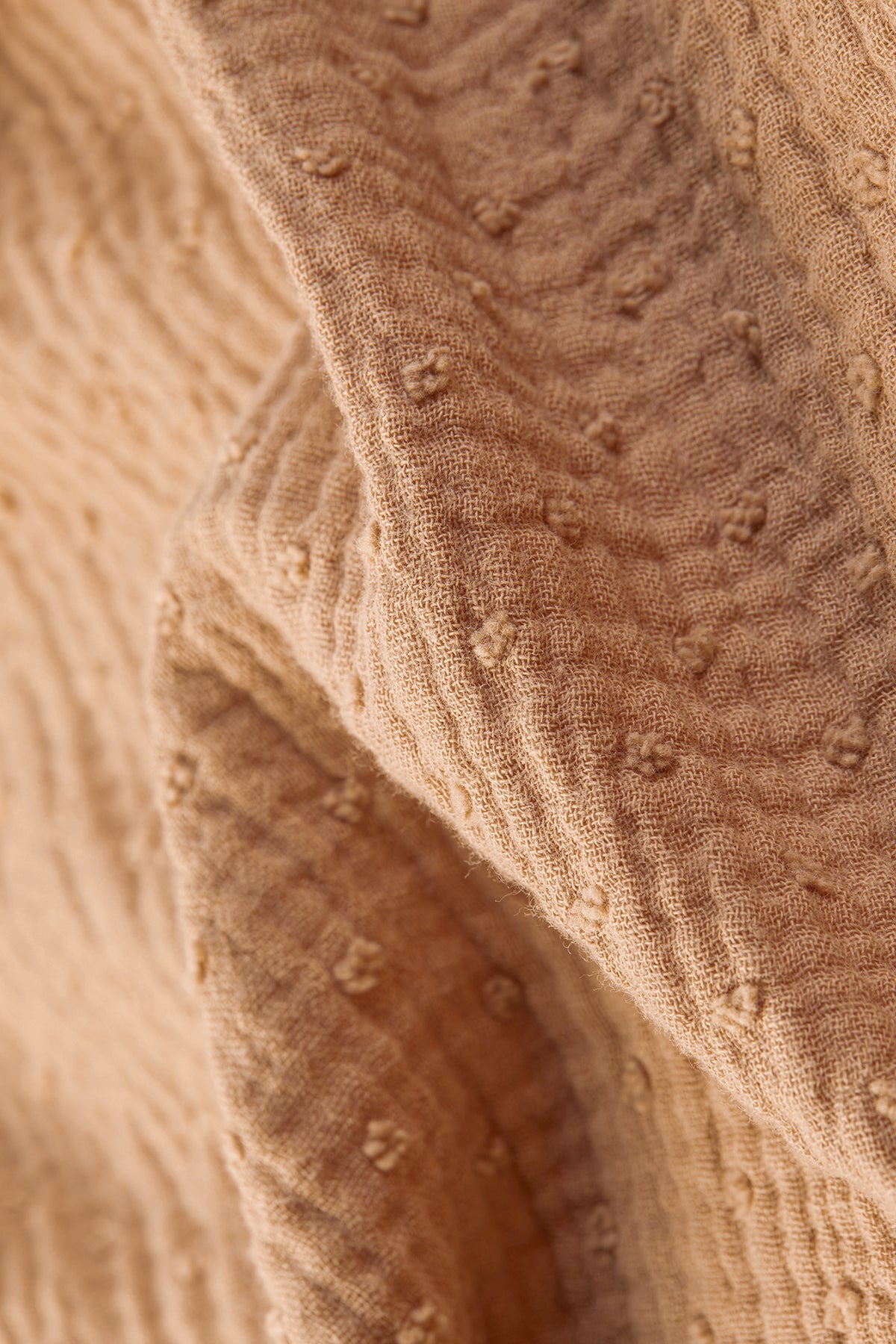 wirrawirra baby dress double layer crepe blouse caramel 24 Autumn Autumn Blouses Girls New Arrivals Shirts Spring