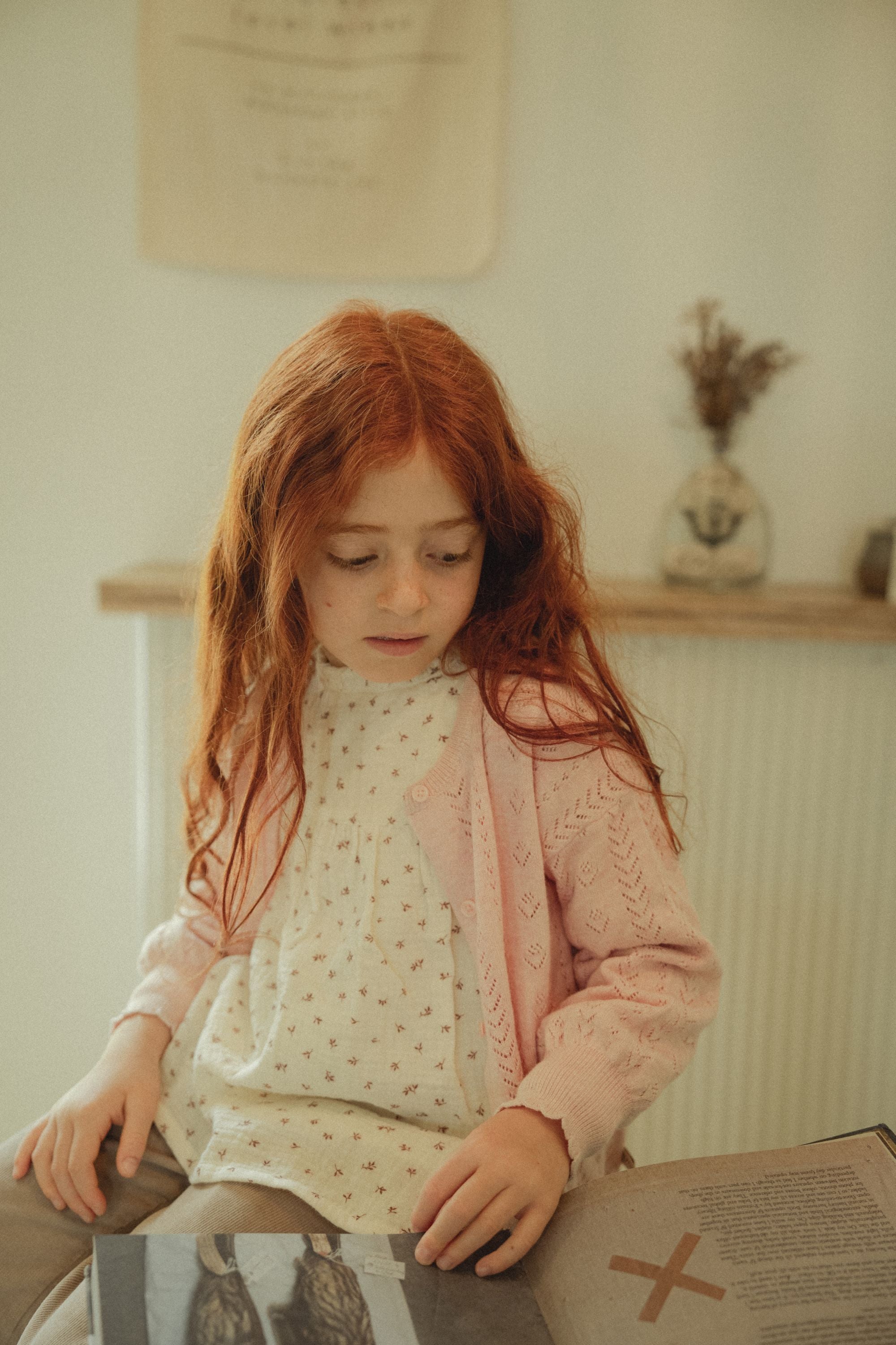 wirrawirra gender neutral newborn outfit long sleeved cardigan pale pink 24 Spring Cardigans Girls New Arrivals Sweaters