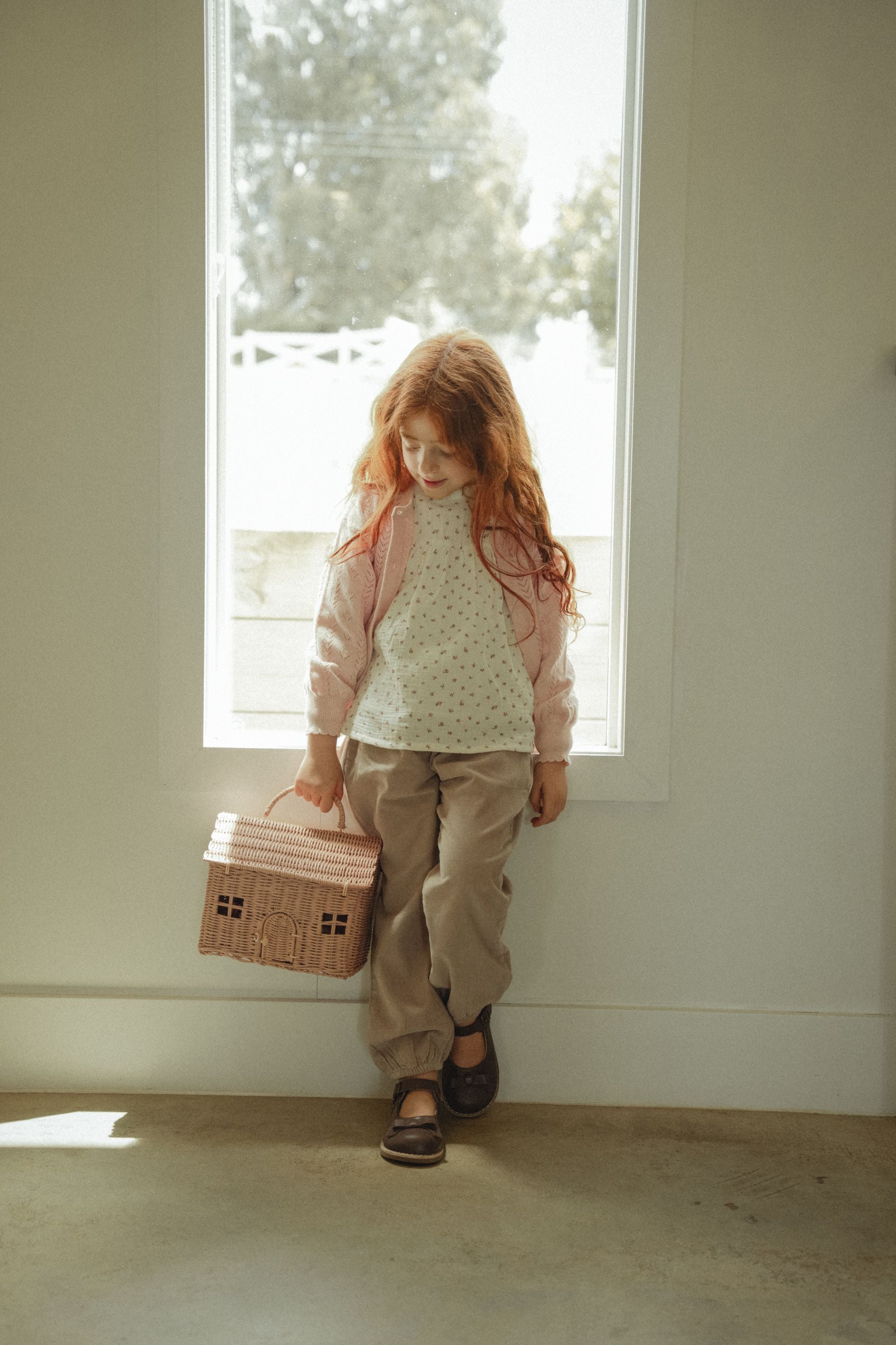 wirrawirra cute newborn clothes long sleeved cardigan pale pink 24 Spring Cardigans Girls New Arrivals Sweaters