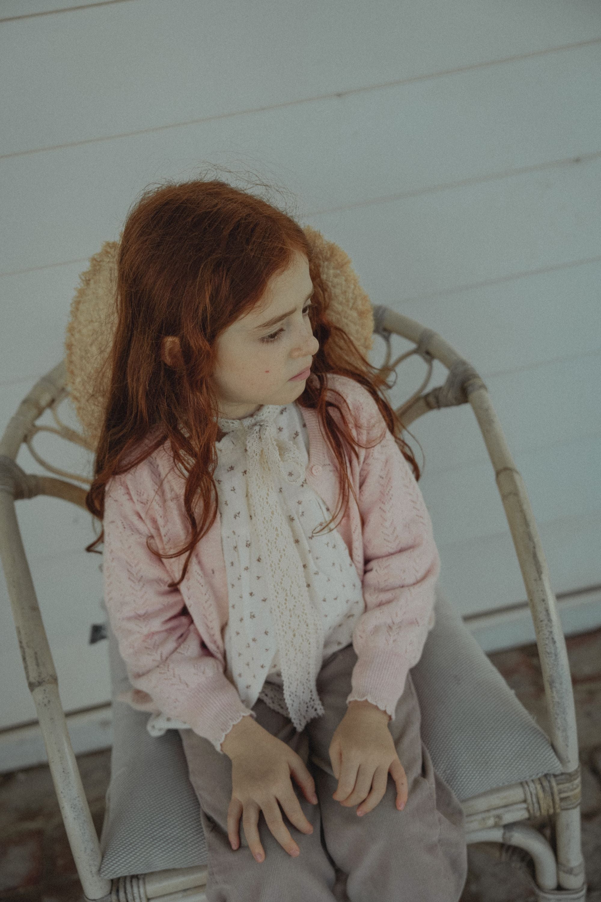 wirrawirra organic infant clothes long sleeved cardigan pale pink 24 Spring Cardigans Girls New Arrivals Sweaters