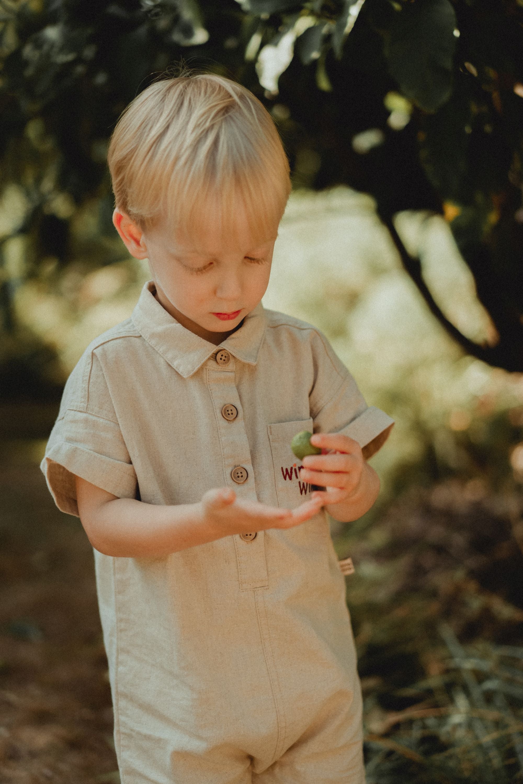 wirrawirra premature baby clothes linen jumpsuit linen 24 Summer Boys Girls Jumpsuit New Arrivals