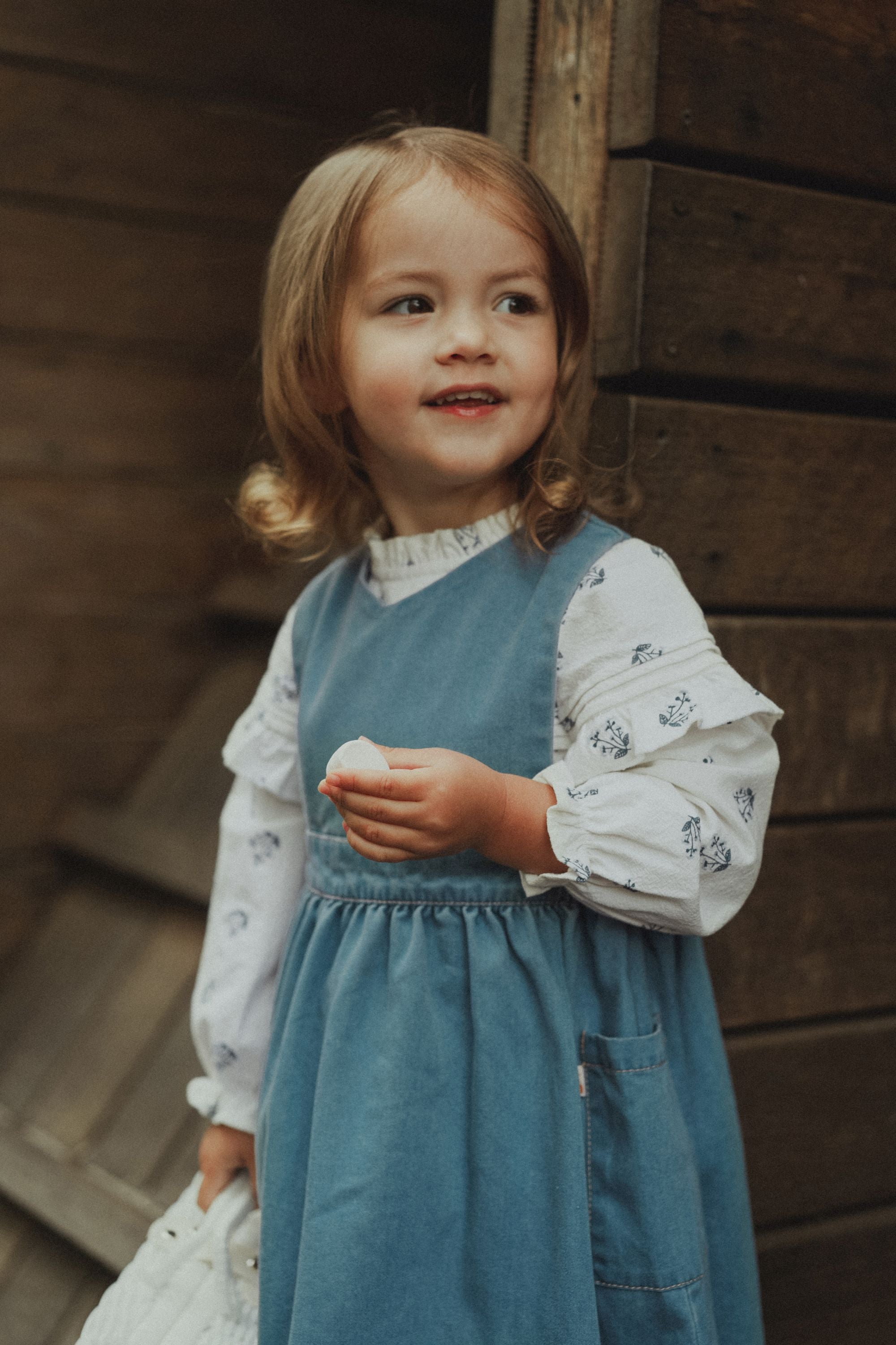 wirrawirra kids clothes tencel denim vest dress denim blue 24 Spring Dresses Girls New Arrivals Skirts