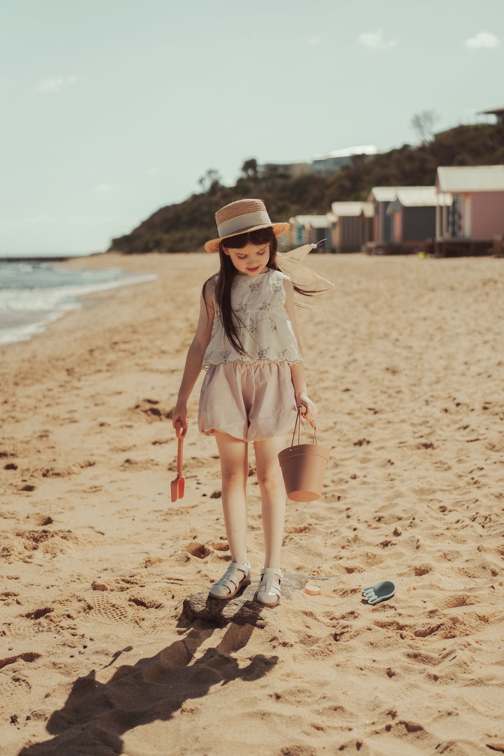 wirrawirra infant clothes flower bud pants peach 24 Summer Girls New Arrivals Shorts