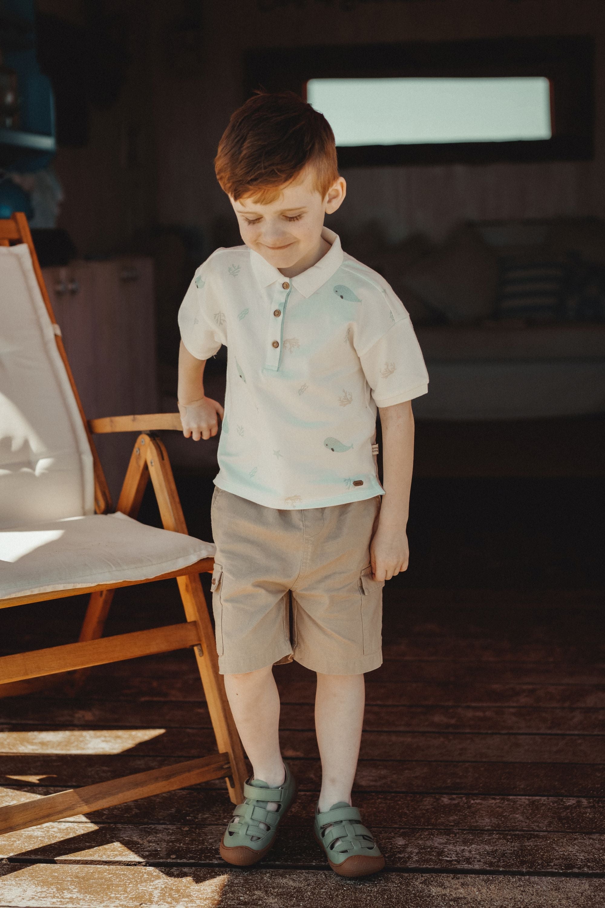 wirrawirra premature baby clothes underwater world polo shirt underwater world 24 Summer Blouses Girls New Arrivals Shirts Boys