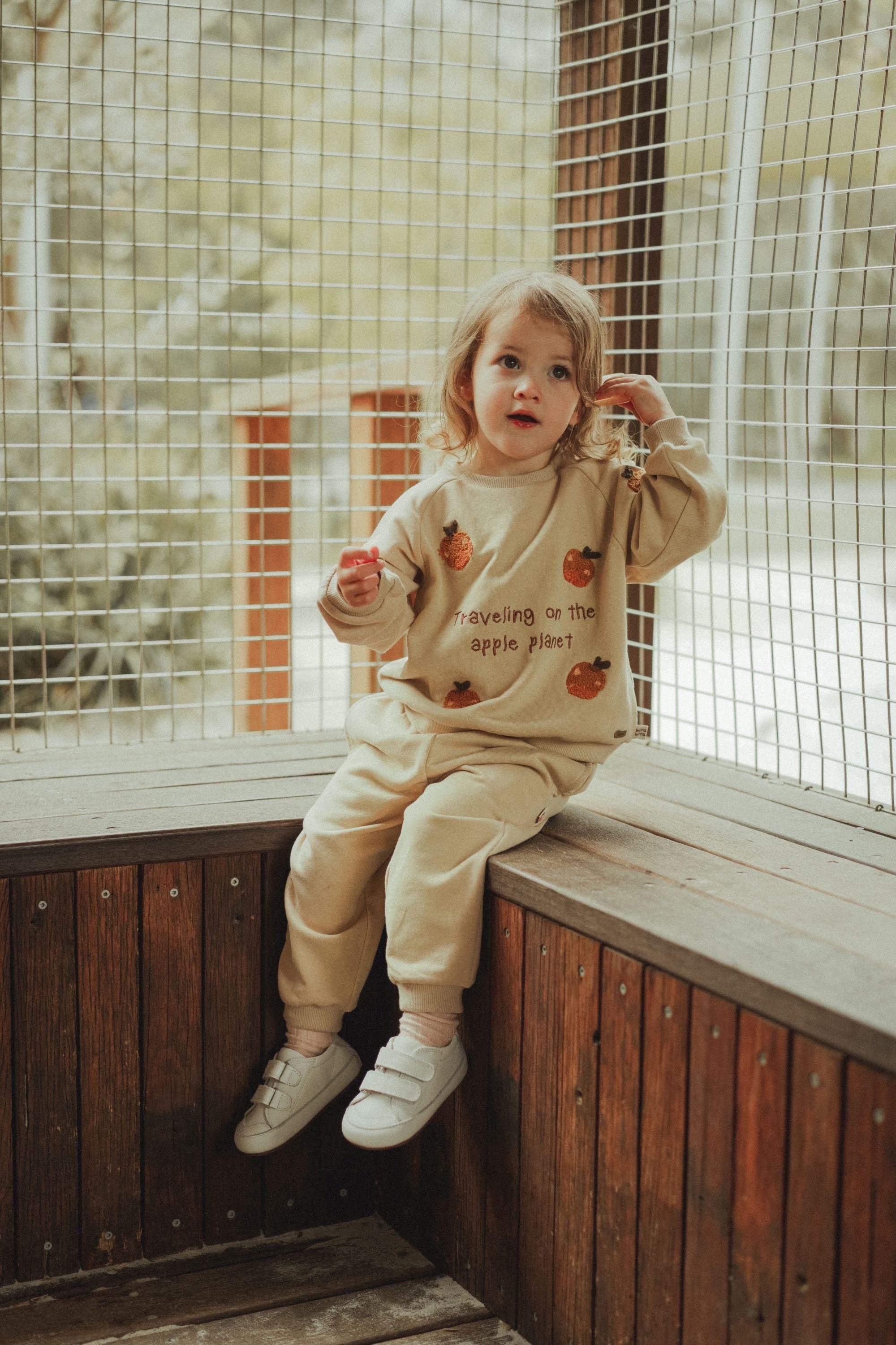 wirrawirra baby store apple sweatshirt apple planet 24 Spring Boys Essentials Girls New Arrivals Sweatshirts