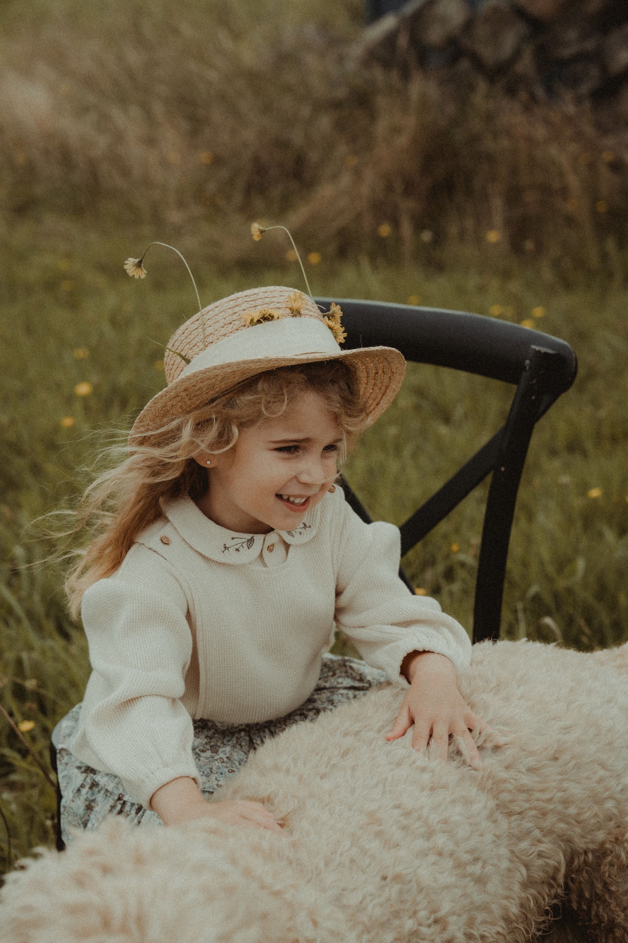 wirrawirra baby girl clothes waffle plaid long sleeved shirt beige 24 Spring Blouses Girls New Arrivals Shirts