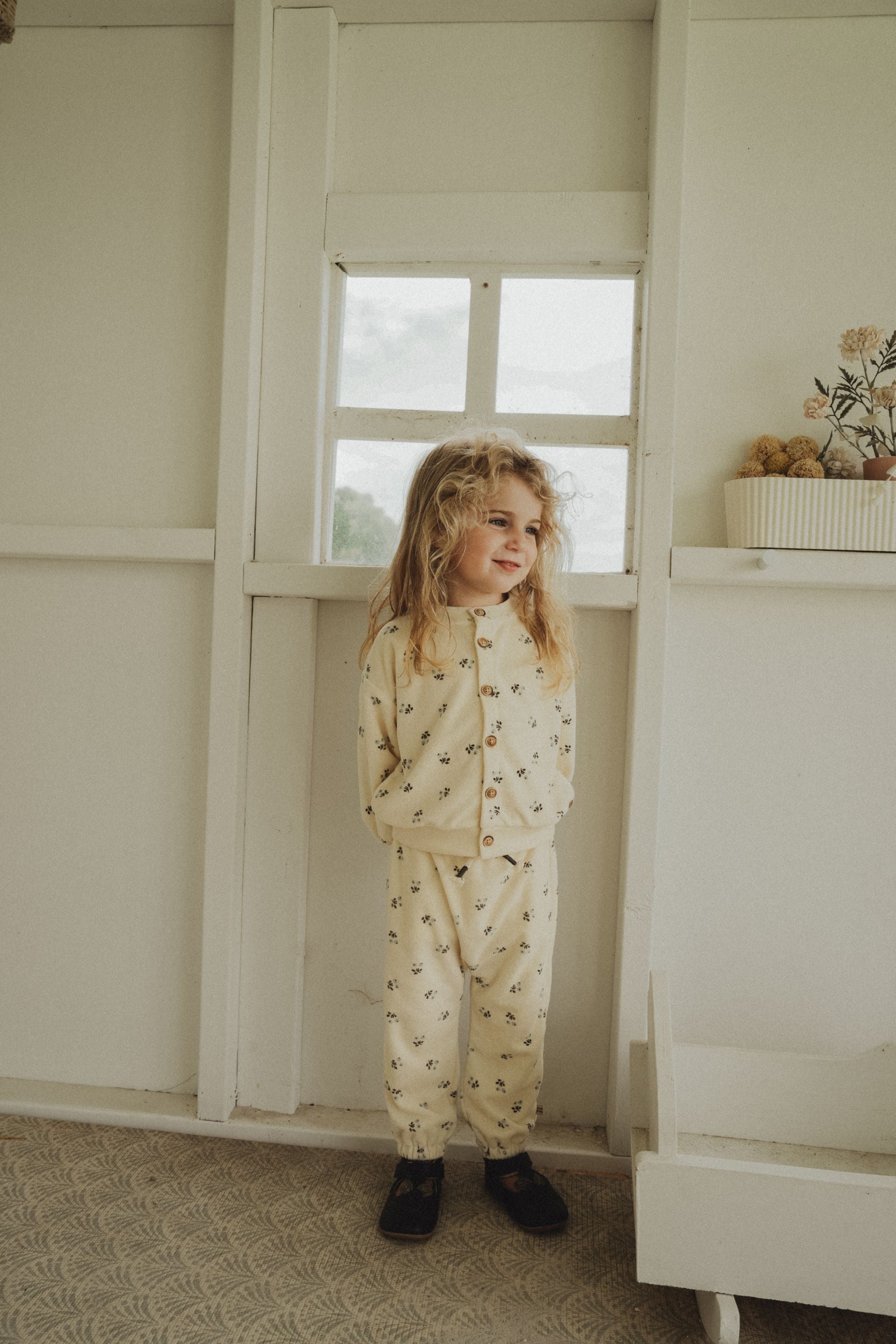 wirrawirra organic baby clothes blueberry printed knitted shirt blueberry 24 Spring Boys Girls New Arrivals Sweatshirts