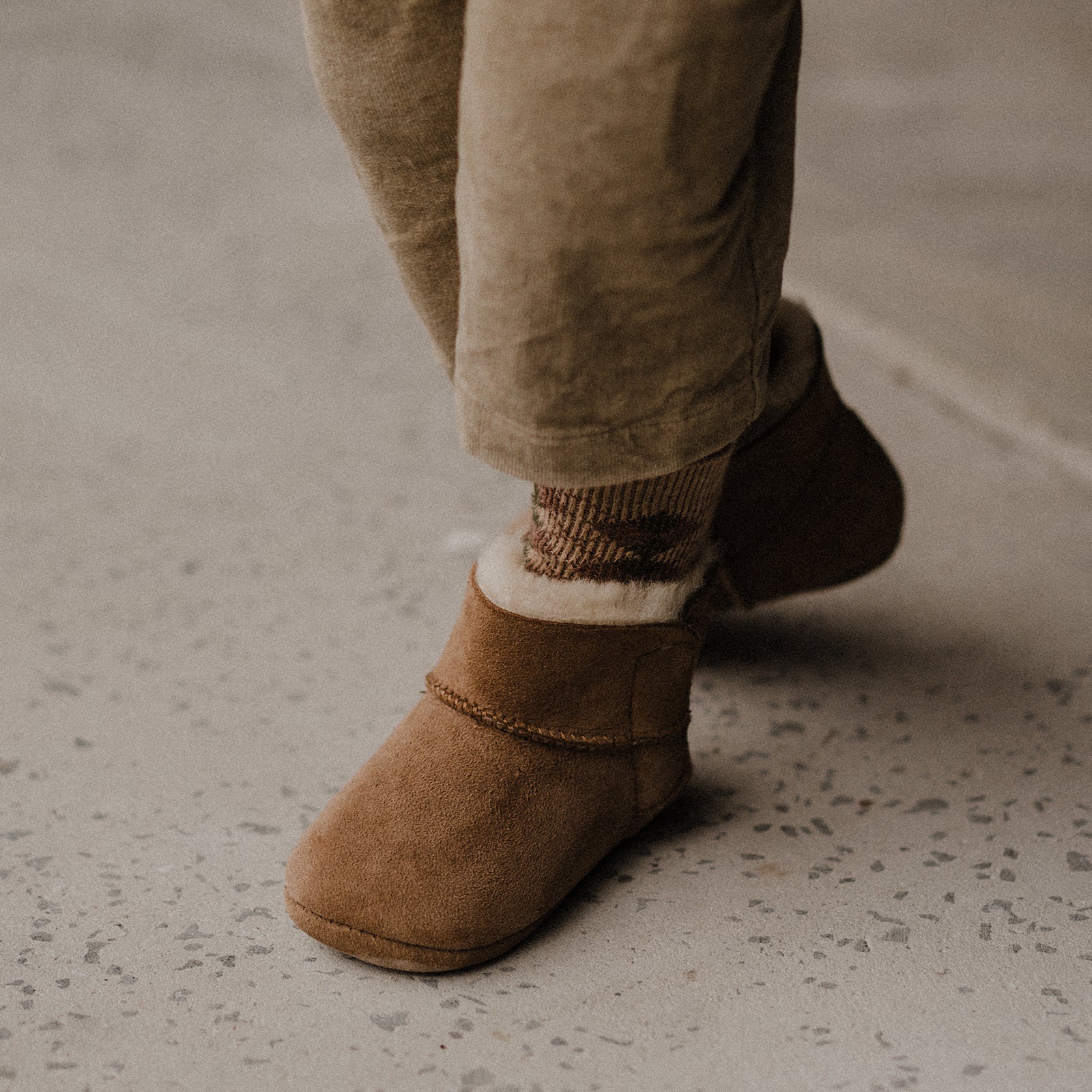 wynter chestnut woolly kids leather kids shoes baby infants shoes Infant winter boots boys shoes Childrens boots